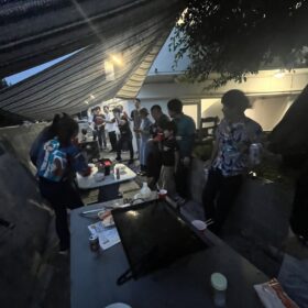 仲間達とBBQ🍖